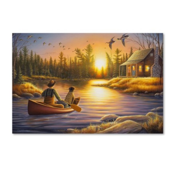 Trademark Fine Art Chuck Black 'Best Friends Forever' Canvas Art, 22x32 ALI16368-C2232GG